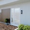 Vaxcel Wabash Aluminum 1 Light LED Gray Contemporary Outdoor Wall Light with Clear Glass T0668 - alternate 8